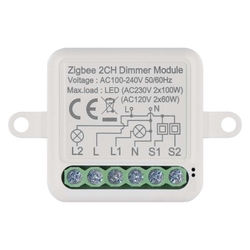 GoSmart modul stmievania IP-2112DZ, ZigBee, 2-kanálový