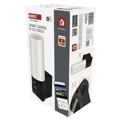 GoSmart Vonkajšia otočná kamera IP-310 TORCH s WiFi a svetlom, čierna