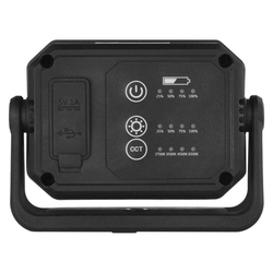 COB LED nabíjací pracovný reflektor P4542, 900 lm, 4400 mAh