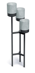 Stojan Prosperplast na kvety Bloomie Stand sivý 42 cm