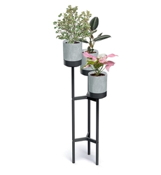 Stojan Prosperplast na kvety Bloomie Stand sivý 42 cm