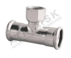 T-kus 90° - s vnútorným závitom - C - 54-Rp1/2"-54mm