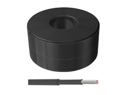 Solárny kábel 4mm2, čierny, 500m