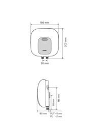 HAKL PL-T 5,5kW ohrievač vody