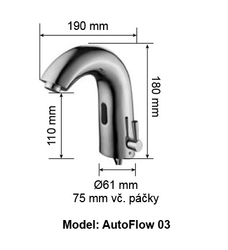 Donner AutoFlow 03 Matný čierny kov