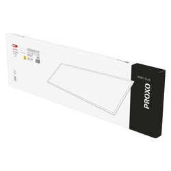 LED panel PROXO 30×120, obdĺžnikový biely, 33W neutr. b. UGR
