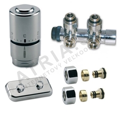 SADA kompaktná kúpeľňová OPTIMA - 1/2"xM24; ALPEX 16x2mm; rohový; chróm