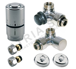 SADA klasik kúpeľňová OPTIMA- trojosová - 1/2"xM24; Cu 15x1 mm; inox