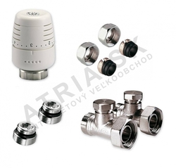 SADA AVK Vekoluxivar - pro dvojtrubkový systém - 1/2"xEK; 15x1; priame