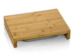 Lopárik KELA krájací so zásuvkou Kenina bambus 36 x 27 x 7 cm KL-12552