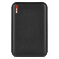 Power bank EMOS WI 521, 5 000 mAh, 20 W+Wireless, čierny