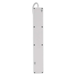 Predlžovací kábel 3 m / 5 zásuvky / s vypínačom / biely / 1×USB-A + 1×USB-C / 1,5 mm2