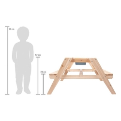 Hračka Small Foot Detské posedenie 2 v 1