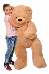 Hračka MAC TOYS Medvěd 135 cm béžový