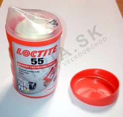 Tesnenie závitov LOCTITE 55 - 160 m, návin