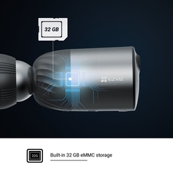 Kamera Ezviz CS-BC1C IP, vonkajšia, WiFi, 2MP, IR 10m, batéria