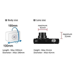 Podvodné púzdro DiCAPac WP-ONE pro kompaktní fotoaparáty s externím zoomem