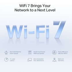 WiFi router TP-Link Halo H47BE(2-pack) WiFi 7, BE9300, 3x 2,5GLAN