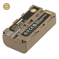 Batéria Jupio NP-F550 *ULTRA C* 3350mAh so vstupom USB-C na nabíjanie