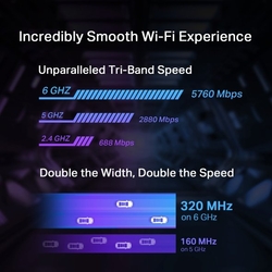 Sieťová karta TP-Link Archer TBE550E BE9300 WiFi 7, PCI-e, Bluetooth, odnímateľná anténa