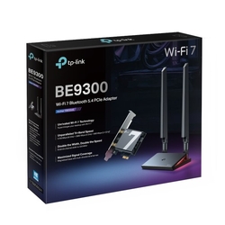 Sieťová karta TP-Link Archer TBE550E BE9300 WiFi 7, PCI-e, Bluetooth, odnímateľná anténa