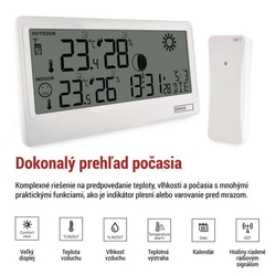 Domáca bezdrôtová meteostanica E0531