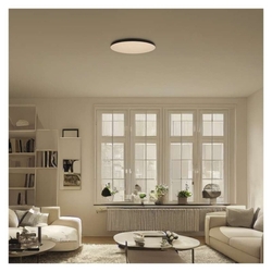 LED prisadené svietidlo DIONI kruhové, čierné,15W, CCT