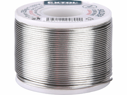 Cín na spájkovanie Ø1mm, 250g, EXTOL INDUSTRIAL