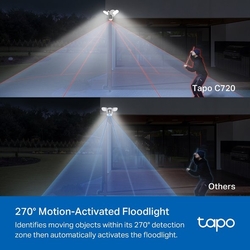 Kamerový set TP-Link Tapo C720 4MPx, vonkajší, IP, WiFi, 2x reflektor
