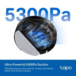 Vysávač TP-Link Tapo RV20 Max robotický s mopom, 5300Pa, MagSlim