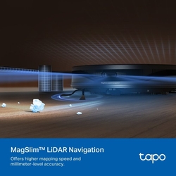 Vysávač TP-Link Tapo RV20 Max robotický s mopom, 5300Pa, MagSlim