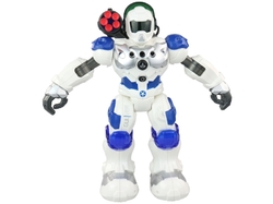 Robot MaDe Zigybot policajný Guliver, 22 funkcií, modrá