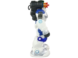 Robot MaDe Zigybot policajný Guliver, 22 funkcií, modrá
