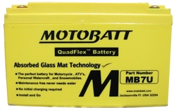 Batéria Motobatt MB7U 6,5Ah, 12V, 2 vývody