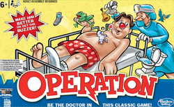 Hra Hasbro spoločenská pre deti - Operácia
