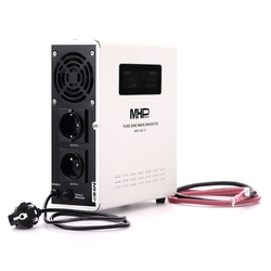 Napäťový menič MHPower WPU-300-12 UPS, 300W, čistý sínus, 12V