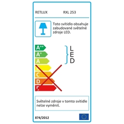 Vianočná dekorácia Retlux RXL 253 jeleň akryl 30 LED CW TM