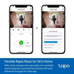 Chytrý zvonček TP-Link Tapo D235 IoT, 3MPx, batéria, set s Tapo H200