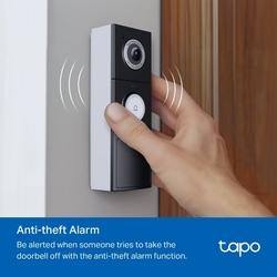 Chytrý zvonček TP-Link Tapo D235 IoT, 3MPx, batéria, set s Tapo H200