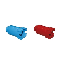 Zátka - pre nástenky - 1/2"; modrá; plast