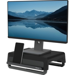 Stojan Fellowes BREYTA, pod monitor, 3 pozície, čierny