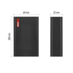 Power bank EMOS NTBF20, 20 000 mAh, 65 W PD, čierny