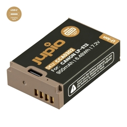 Batéria Jupio LP-E12 *ULTRA C*  900mAh s USB-C vstupom pre nabíjanie