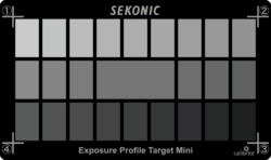 Príslušenstvo Sekonic EXPOSURE PROFILE TARGET MINI