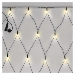 Standard LED spojovacia vianočná reťaz – sieť, 1,5x2 m, vonkajšia, teplá biela