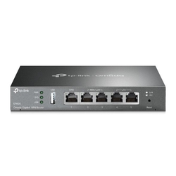 Router TP-Link ER605 SafeStream VPN 1x GWAN + 3x GWAN/LAN + 1x GLAN, USB, Omáda SDN