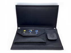 Solárny panel Crossio SolarPower 28W 3.0, nabíjačka, 1x USB, 1x USB-C