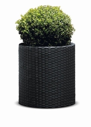 Kvetináč Keter Cylinder L grafitový
