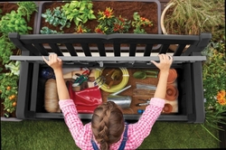 Záhradná lavica Keter Eden Garden Bench 265L šedá