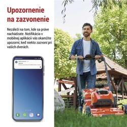 GoSmart Domový bezdrôtový zvonček P5735WS do zásuvky s WiFi